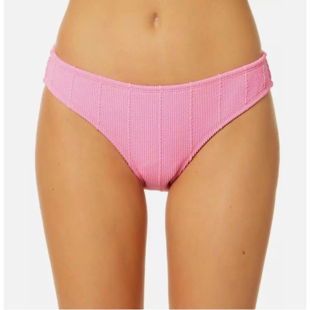 2/$15 NWT Salt + Cove Popcorn Ribbed Bikini Set Bubblegum Pink Swimsuit Size XL - Picture 3 of 9